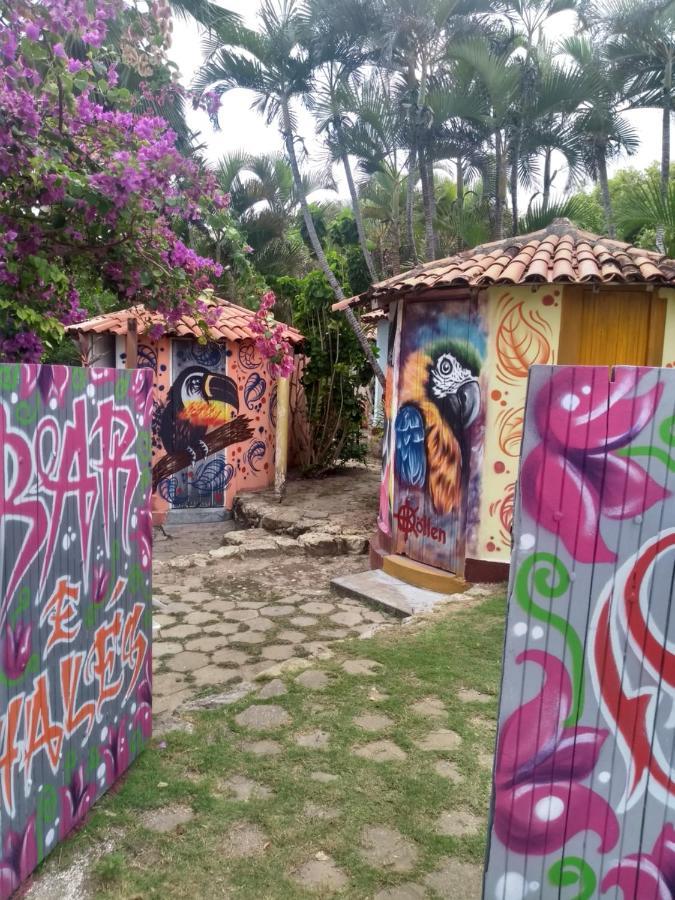 Aldeia Das Flores - Hostel E Camping Jacumã Esterno foto